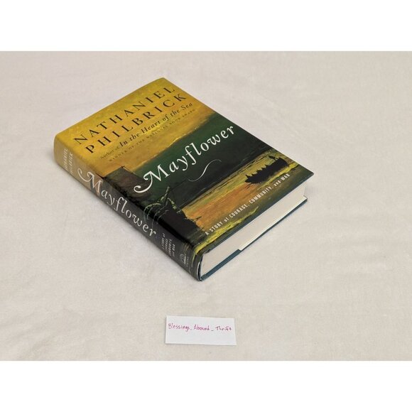 📚❤️ Mayflower SIGNED Nathaniel Philbrick 1st Edition 1st Printing HC ❤️📚 - Picture 6 of 10